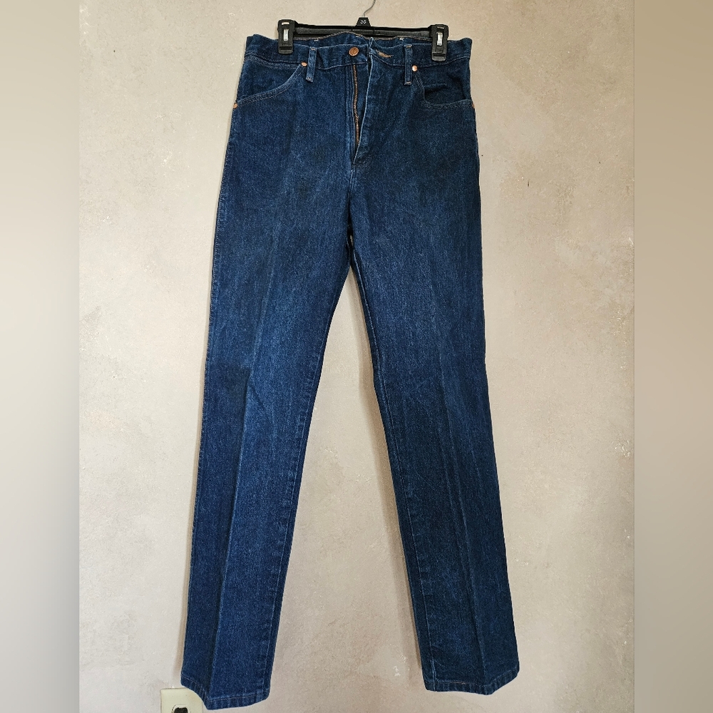 Wrangler Mens Blue Jeans 33×34